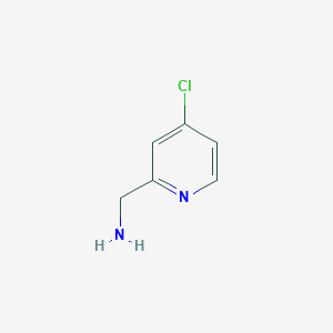 molecular formula C6H7ClN2 B067803 (4-Chloropyridin-2-yl)methanamine CAS No. 180748-30-5