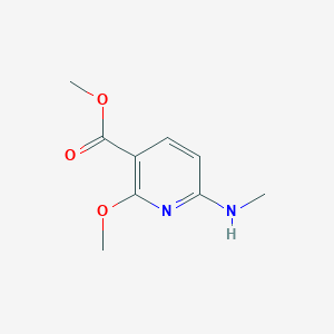 Methyl 2-methoxy-6-(methylamino)nicotinate