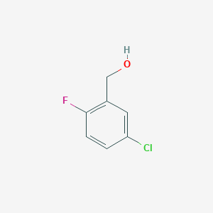 molecular formula C7H6ClFO B067832 5-Chloro-2-fluorobenzyl alcohol CAS No. 188723-58-2