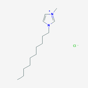 molecular formula C14H27ClN2 B067855 1-Decyl-3-methylimidazolium chloride CAS No. 171058-18-7