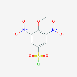 4-Methoxy-3,5-dinitrobenzenesulfonyl chloride