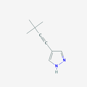 4-(3,3-Dimethyl-1-butynyl)-1H-pyrazole
