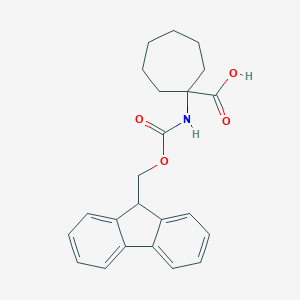 1-(9H-fluoren-9-ylmethoxycarbonylamino)cycloheptane-1-carboxylic Acid