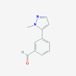 3-(1-Methyl-1H-pyrazol-5-YL)benzaldehyde