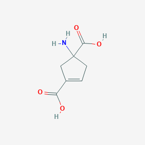 1-Aminocyclopent-3-ene-1,3-dicarboxylic acid