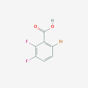 molecular formula C7H3BrF2O2 B067968 6-Bromo-2,3-difluorobenzoic acid CAS No. 183065-72-7