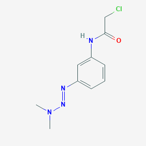 N-(3-(3,3-Dimethyltriazeno)phenyl)chloroacetamide