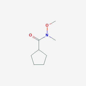 N-Methoxy-N-methylcyclopentanecarboxamide