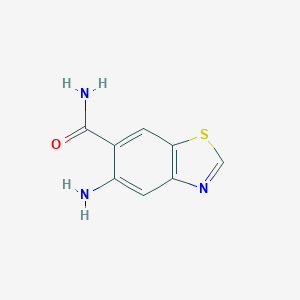 5-Amino-1,3-benzothiazole-6-carboxamide