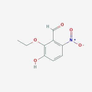 2-Ethoxy-3-hydroxy-6-nitrobenzaldehyde