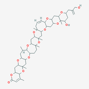 molecular formula C50H72O14 B000068 Brevetoxin 3 CAS No. 85079-48-7