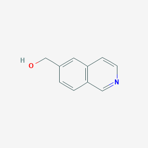 molecular formula C10H9NO B068007 (Isoquinolin-6-yl)methanol CAS No. 188861-59-8