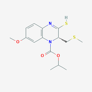 molecular formula C15H20N2O3S2 B068009 Talviraline CAS No. 169312-27-0