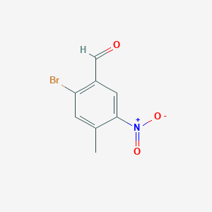 2-Bromo-4-methyl-5-nitrobenzaldehyde