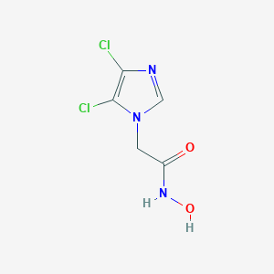 2-(4,5-dichloroimidazol-1-yl)-N-hydroxyacetamide