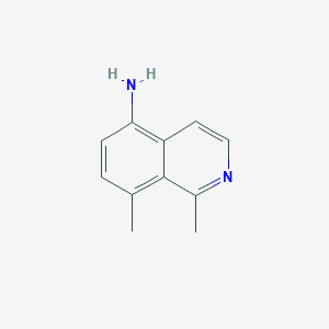 1,8-Dimethylisoquinolin-5-amine