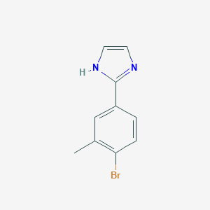 2-(4-bromo-3-methylphenyl)-1H-imidazole