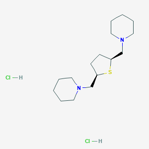 cis-2,5-Di(piperidinomethyl)-1-thiacyclopentane dihydrochloride