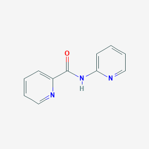 molecular formula C11H9N3O B6812965 N-(2-Pyridinyl)picolinamide 