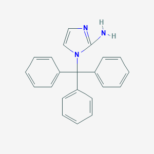 molecular formula C22H19N3 B068144 2-Amino-1-trityl-imidazole CAS No. 185563-93-3