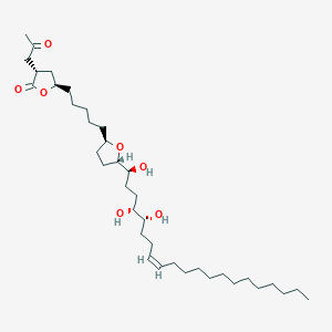 molecular formula C37H66O7 B068158 Gigantetroneninone CAS No. 177535-01-2