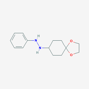 N-((4-Ethylenedioxy)cyclohexyl)-N'-phenylhydrazine