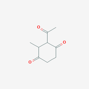 2-Acetyl-3-methylcyclohexane-1,4-dione