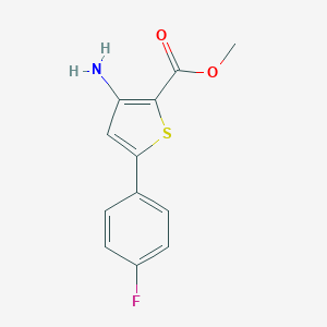 Methyl 3-amino-5-(4-fluorophenyl)thiophene-2-carboxylate