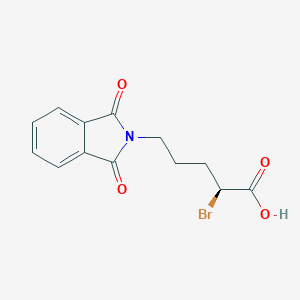 (2S)-2-bromo-5-(1,3-dioxoisoindol-2-yl)pentanoic acid