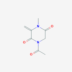 1-Acetyl-3-methylene-4-methylpiperazine-2,5-dione