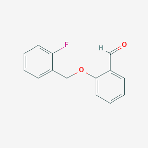 2-[(2-Fluorobenzyl)oxy]benzaldehyde