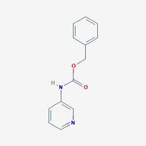 molecular formula C13H12N2O2 B068286 benzyl N-pyridin-3-ylcarbamate CAS No. 170839-31-3