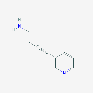 4-Pyridin-3-ylbut-3-yn-1-amine