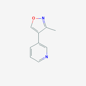 3-Methyl-4-(pyridin-3-yl)isoxazole
