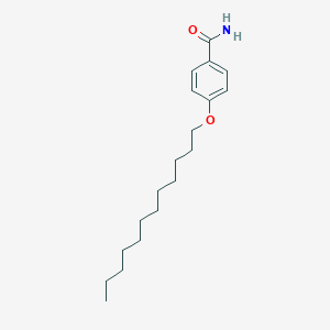 molecular formula C19H31NO2 B068342 4-(Dodecyloxy)benzamide CAS No. 179341-69-6