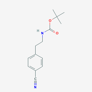 tert-Butyl 4-cyanophenethylcarbamate