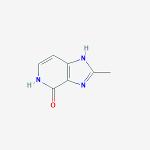 molecular formula C7H7N3O B068346 2-methyl-1H-imidazo[4,5-c]pyridin-4(5H)-one CAS No. 163452-68-4