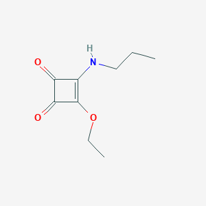 3-Ethoxy-4-(propylamino)cyclobut-3-ene-1,2-dione