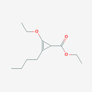 2-Cyclopropene-1-carboxylicacid,2-butyl-3-ethoxy-,ethylester(9CI)