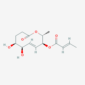 molecular formula C14H20O6 B068377 Aspinolide B CAS No. 188605-15-4