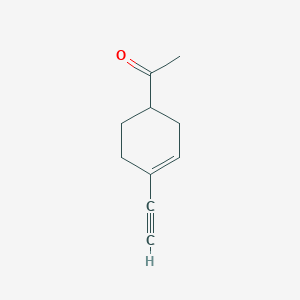 1-(4-Ethynylcyclohex-3-en-1-yl)ethanone