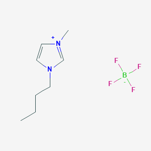molecular formula C8H15BF4N2 B068384 1-丁基-3-甲基咪唑鎓四氟硼酸盐 CAS No. 174501-65-6