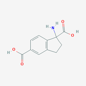 molecular formula C11H11NO4 B068454 UPF-523 CAS No. 168560-79-0