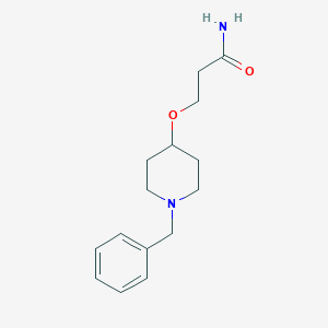 3-[(1-Benzylpiperidin-4-yl)oxy]propanamide