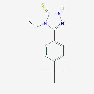 5-(4-tert-butylphenyl)-4-ethyl-4H-1,2,4-triazole-3-thiol