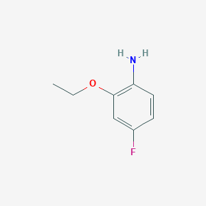 molecular formula C8H10FNO B068521 2-Ethoxy-4-fluoroaniline CAS No. 178993-28-7