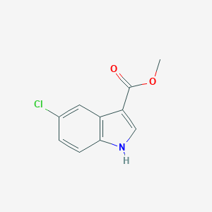 molecular formula C10H8ClNO2 B068525 Methyl 5-chloro-1H-indole-3-carboxylate CAS No. 172595-67-4