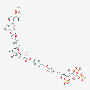 molecular formula C66H104O30S3 B068534 Dinophysistoxin 4 CAS No. 162795-98-4