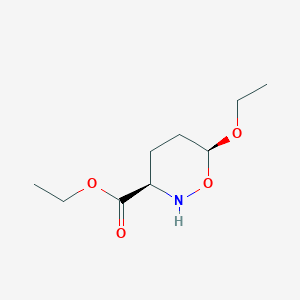 ethyl (3R,6S)-6-ethoxyoxazinane-3-carboxylate