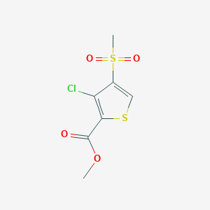 Methyl 3-chloro-4-(methylsulfonyl)thiophene-2-carboxylate